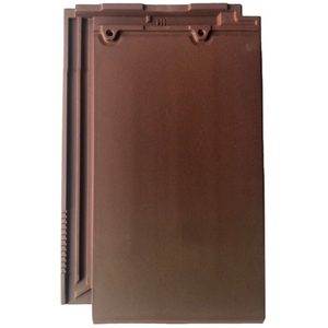 Planum Clay Interlocking Low Pitch Roof Tile 10° - Rustic