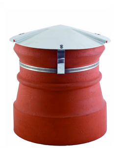 Brewer Chimney Capper Metal Chimney Cowl - Round
