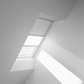 VELUX DFD MK04 1025 Duo Blackout and Pleated Blind - White & White