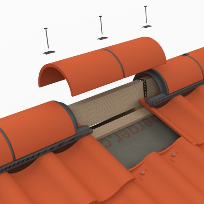 Sandtoft Profile Ridge System 6m (Including Filler Units)