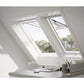VELUX GPL SK06 2070 White Painted Top-Hung Window (114 x 118 cm)