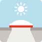 VELUX CFP 060060 S00H Fixed Obscure Flat Roof Window (60 x 60 cm)