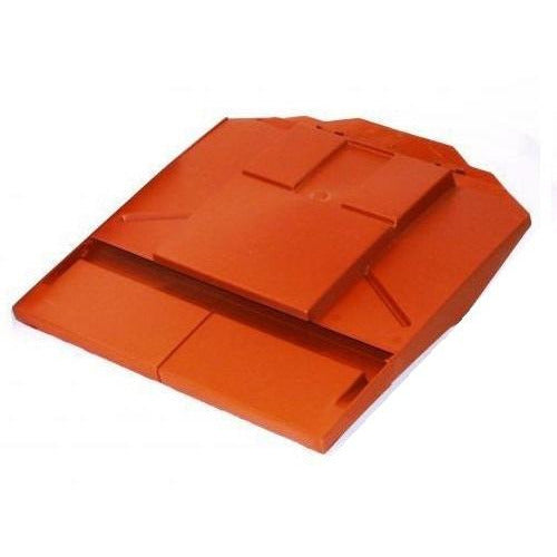 Ubbink UB8 In-line Plain Tile Vent - Terracotta