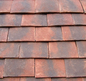 Tudor Traditional Handmade Clay Plain Roof Tile - Jubilee