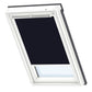 VELUX DML Electric Blackout Roller Blind (White Trim)