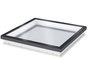 VELUX CFU 090090 S00M Fixed Flat Glass Rooflight Package 90 x 90 cm (Including CFU Triple Glazed Base & ISU Flat Glass Top Cover)