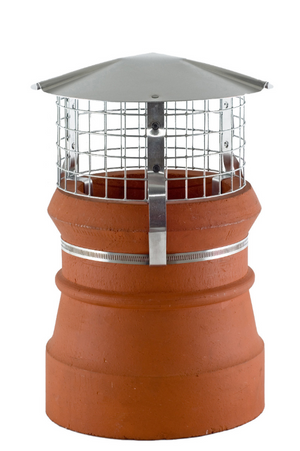 Brewer Birdguard Metal Chimney Cowl - Solid Fuel