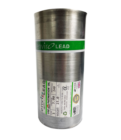 Lead Code 3 - 750mm x 3m Roofing Lead Flashing Roll
