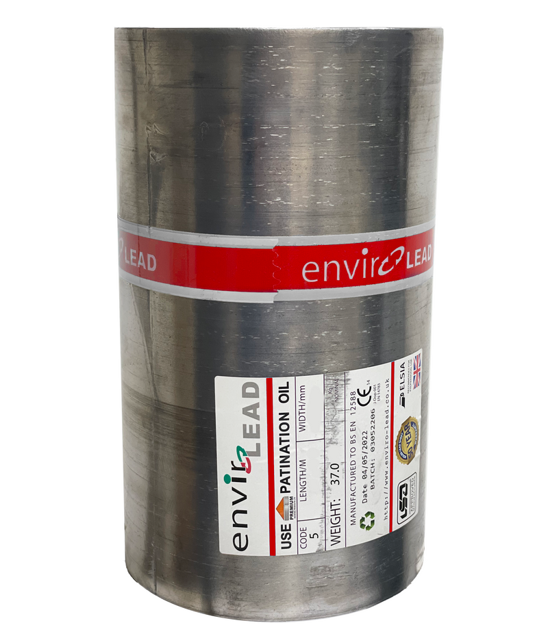 Lead Code 5 - 750mm x 6m Roofing Lead Flashing Roll | Roofing Outlet