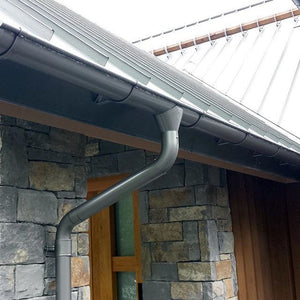 Lindab Majestic Galvanised Steel Downpipe Bracket