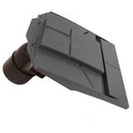 Ubbink UB37 In-Line Plain Tile Vent with 100mm Pipe Grey