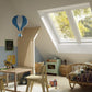 VELUX GPLS FFK08 2070 2-in-1 Double Glazed Top-Hung Window (127 x 140cm)