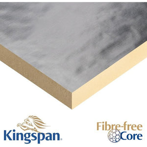 Kingspan Thermaroof TR26 Flat Roof Insulation - 2400mm x 1200mm x 120mm (pack of 2 sheets 5.76m2)