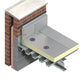 Kingspan Thermaroof TR26 Flat Roof Insulation - 2400mm x 1200mm x 120mm (pack of 2 sheets 5.76m2)