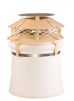 Brewer Ultimate Multi-Fuel Cowl - Round