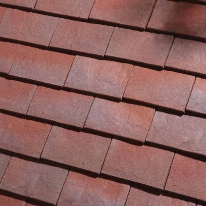 Dreadnought Clay Plain Roof Tiles - Classic Handmade Purple Brown