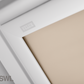 VELUX DML Electric Blackout Roller Blind (White Trim)