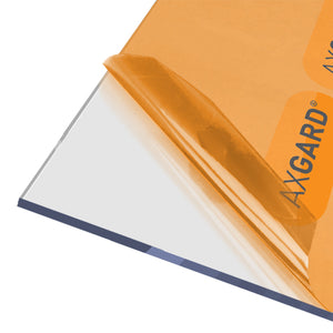 AXGARD® UV Protected Clear Solid Polycarbonate Sheets - 3mm