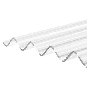 Corrapol® Stormproof High Profile Polycarbonate Corrugated Roofing Sheet - Clear