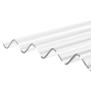 Corrapol® Stormproof Polycarbonate Corrugated Roof Sheet - High Profile (4000mm x 950mm)