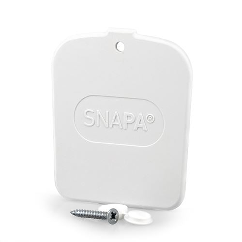 SNAPA® PVC End Cap White PVC