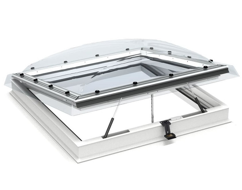 VELUX CVP 100100 S06G INTEGRA® Electric Opening Clear Flat Roof Window (100 x 100 cm)