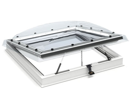 VELUX CVP 090090 S06G INTEGRA® Electric Opening Clear Flat Roof Window (90 x 90 cm)