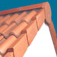 Klober Uni-Click Dry Verge Units - Terracotta (pack of 10)