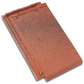 Planum Clay Interlocking Low Pitch Roof Tile 10° - Jaspee Red