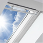 VELUX GGL MK04 2069 Solar UV Heat Protection Glazing White Painted Centre-Pivot Window (78 x 98 cm)