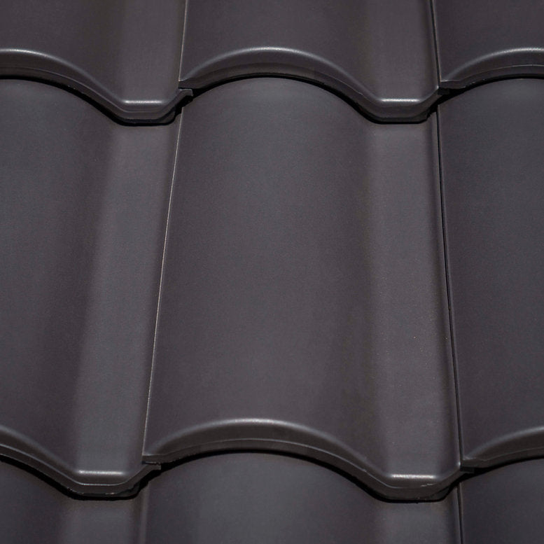 Selectum Clay Interlocking Low Pitch Roof Tile 10° - Slate Grey