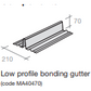 Marley Dry Fix Bonding Gutter