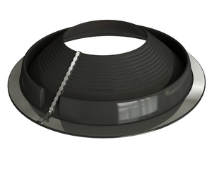 Dektite® Retrofit EPDM Pipe Flashing For Metal Roofs - Black (50 - 185mm)