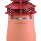 Brewer Ultimate Multi-Fuel Cowl - Round Terracotta
