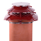 Brewer Ultimate Multi-Fuel Cowl - Square Terracotta