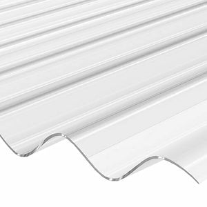 Corrapol® Stormproof Polycarbonate Corrugated Roof Sheet - Low Profile (1830 x 840mm)