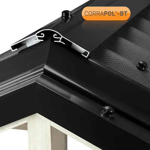 Corrapol Ridge Capping Corrapol-BT Aluminium Super Ridge