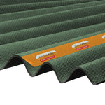 Awnapol Premium Corrugated Bitumen Sheet - 950mm wide Green