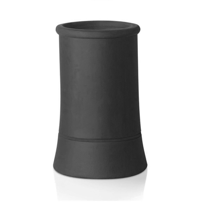 Redbank Black Roll Top Chimney Pot - 900mm