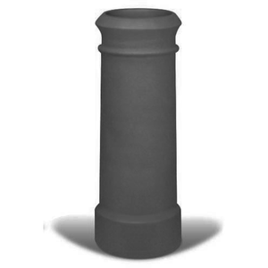 Redbank Black Cannon Head Chimney Pot - 600mm