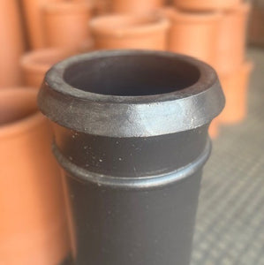 Redbank Black Cannon Head Chimney Pot - 450mm