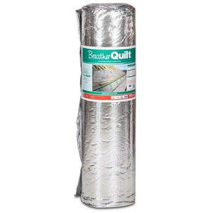 YBS BreatherQuilt 2-In-1 Multifoil Breathable Insulation Roll - 1.2m x 10m (12m2)