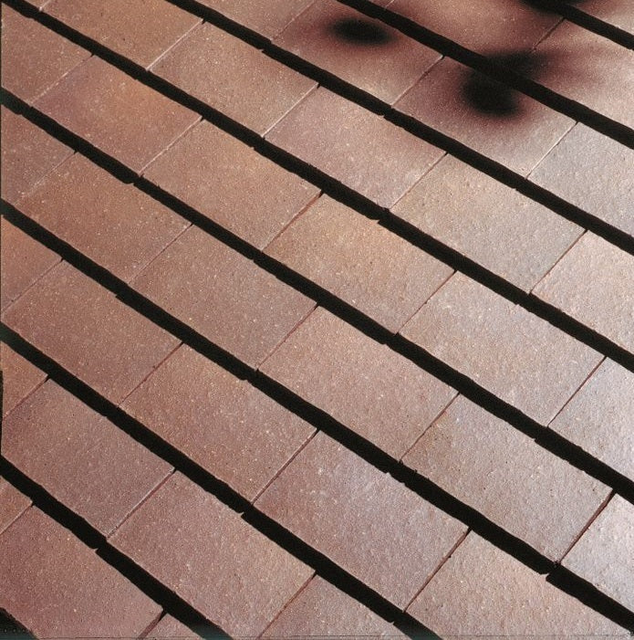 Dreadnought Clay Plain Roof Tiles - Brown Brindle (smoothfaced)