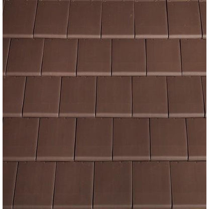 Planum Clay Interlocking Low Pitch Roof Tile - 10°