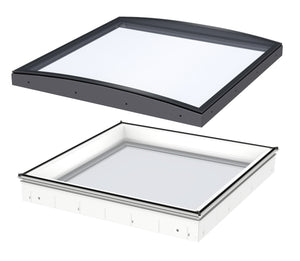 VELUX CFU 090090 1093 Fixed Curved Glass Package 90 x 90 cm (Including CFU Double Glazed Base & ISU Curved Glass Top Cover)