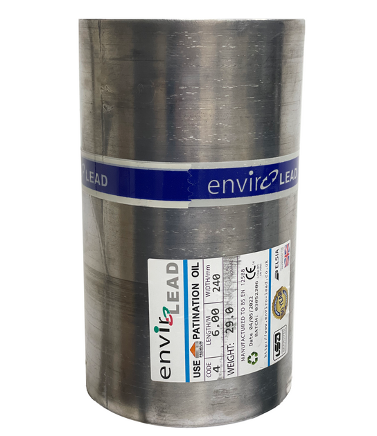 Lead Code 4 - 300mm x 6m Roofing Lead Flashing Roll | Roofing Outlet