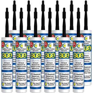 CT1 Sealant & Adhesive Black 290ml (Box Of 12)