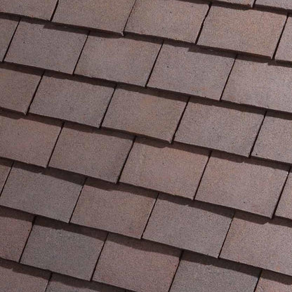 Dreadnought Clay Plain Roof Tiles - Classic Handmade Dark Heather