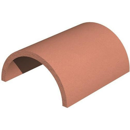 Tudor Traditional Handmade Clay Half Round Ridge