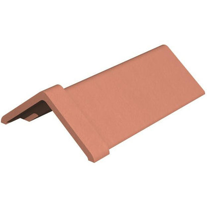 Marley Clay Capped Angle Ridge 450mm - Red Smooth